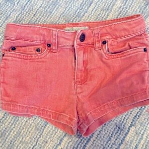 Bonpoint Salmon Denim Short Shorts!